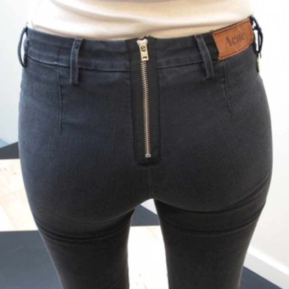 Skinny Black Acne Jeans